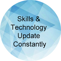Skills & Technology Update Constantly